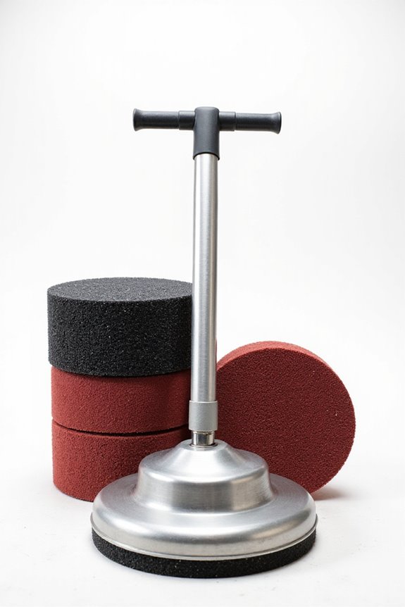 stripping pad grit numbers
